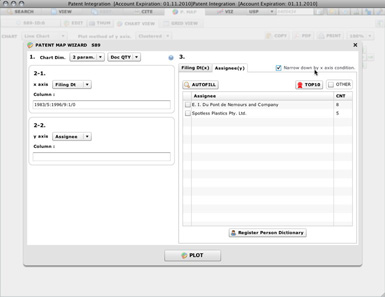 Enhanced Patent Map Function