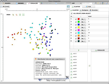 Patent Visualization Function