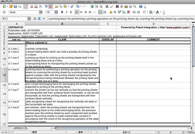 Easily create and save claim charts.